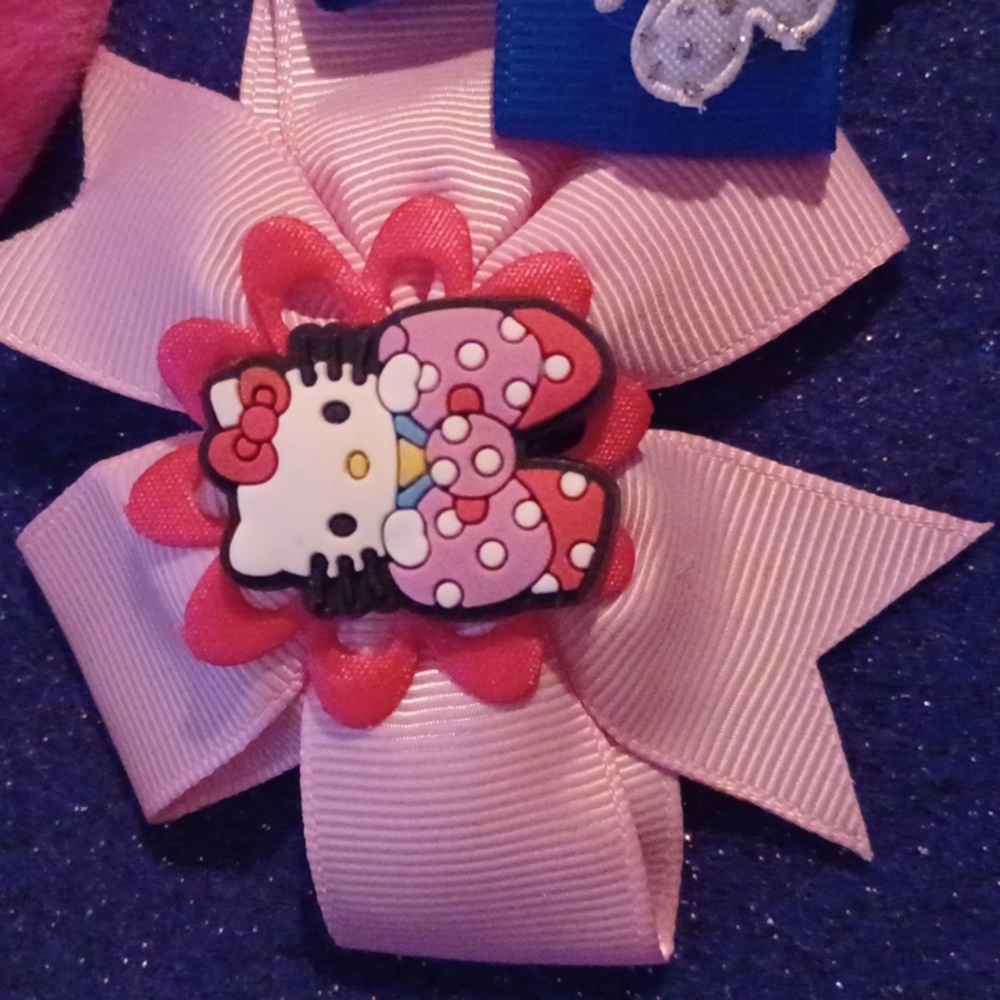 HELLO KITTY barrettes lot#3